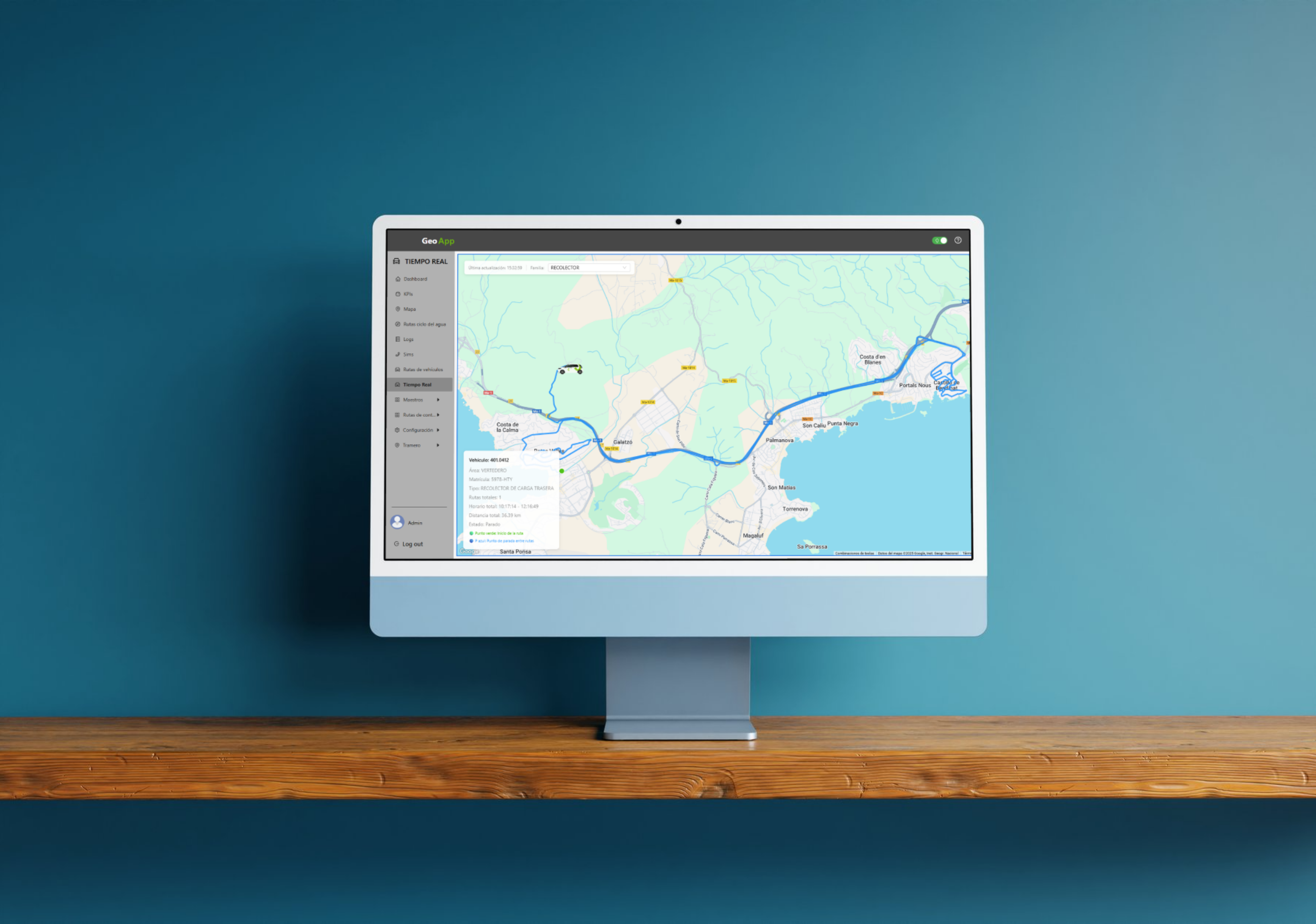 Geolocalización - MockUp